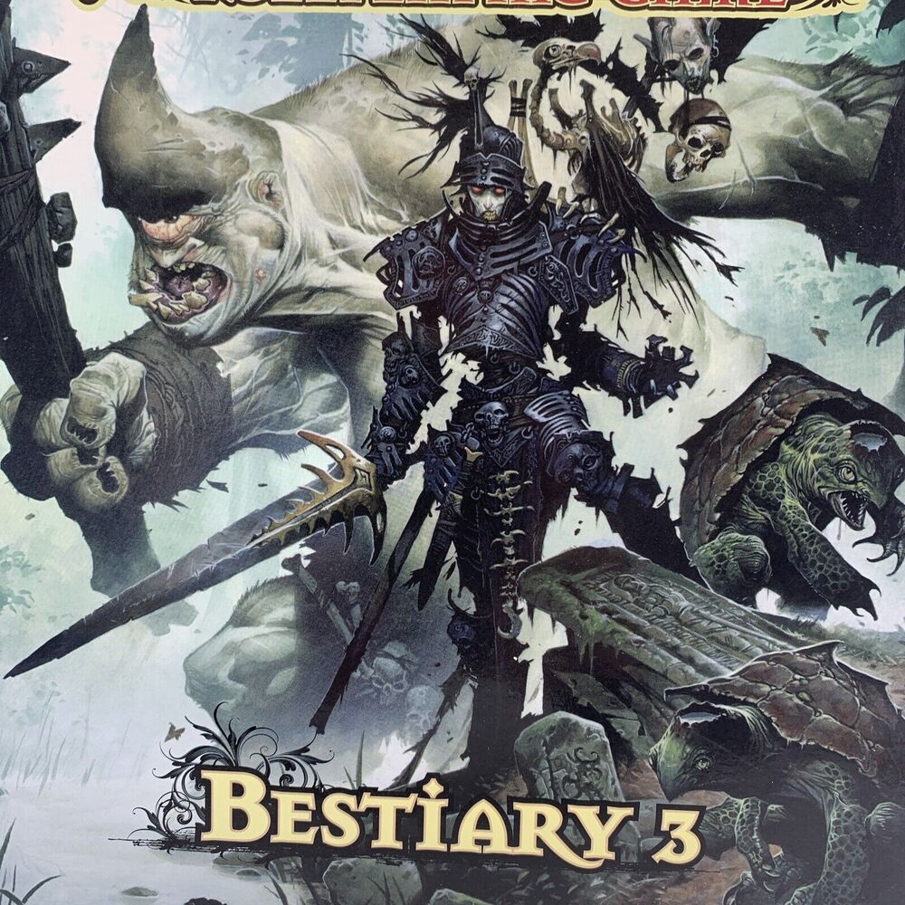 Pathfinder Roleplaying Game: Bestiary 3 Bulmahn, Jason D&D 3.5, Pathfinder Paizo